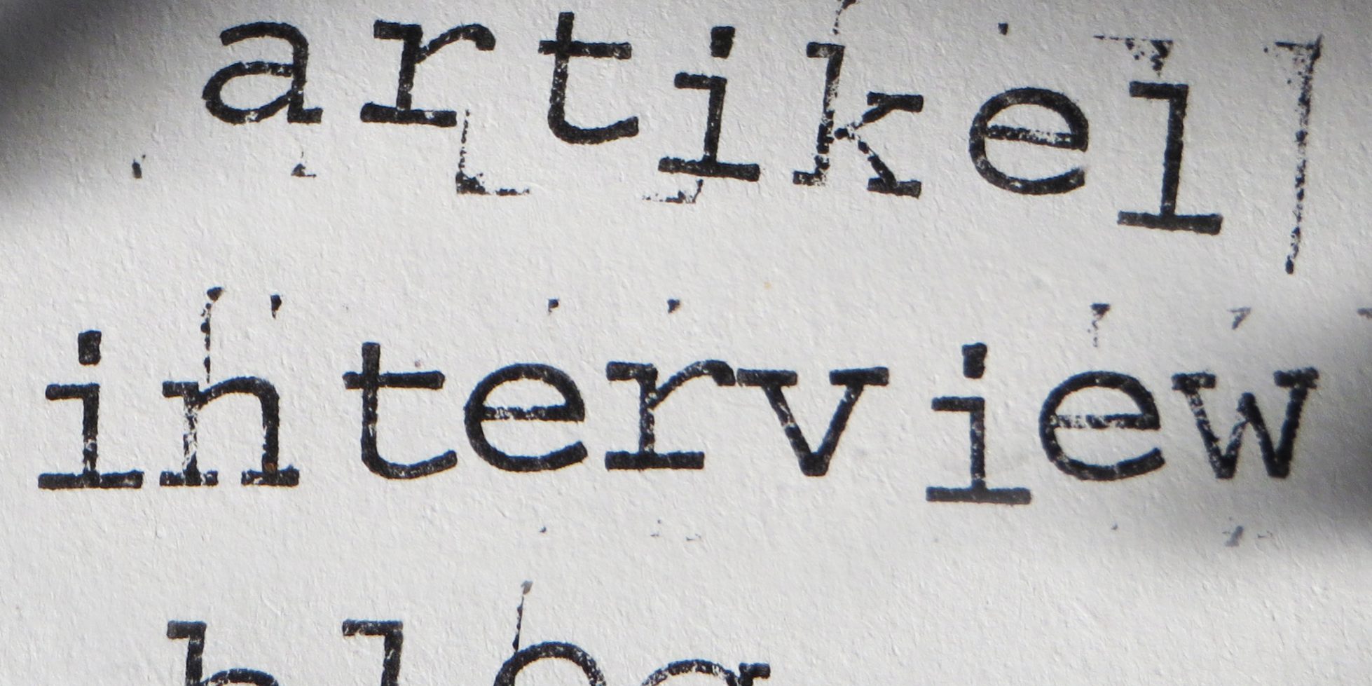 artikel interview blog